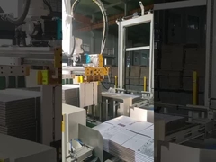 Sistema de paletizador robótico TAEMS para cartón