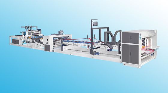 150m/min Automatic Folder Gluer 20.8kw For Making Corrugated Carton Boxes