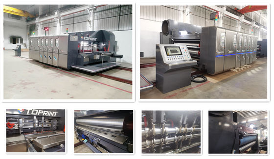 150 Sheet/Min Corrugated Box Die Cutting Machine Automatic Pizza Box Making Machine