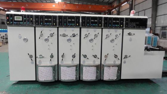 Computerized Corrugated Box Printing Machine Motorized Flexo Printing Slotting Machine